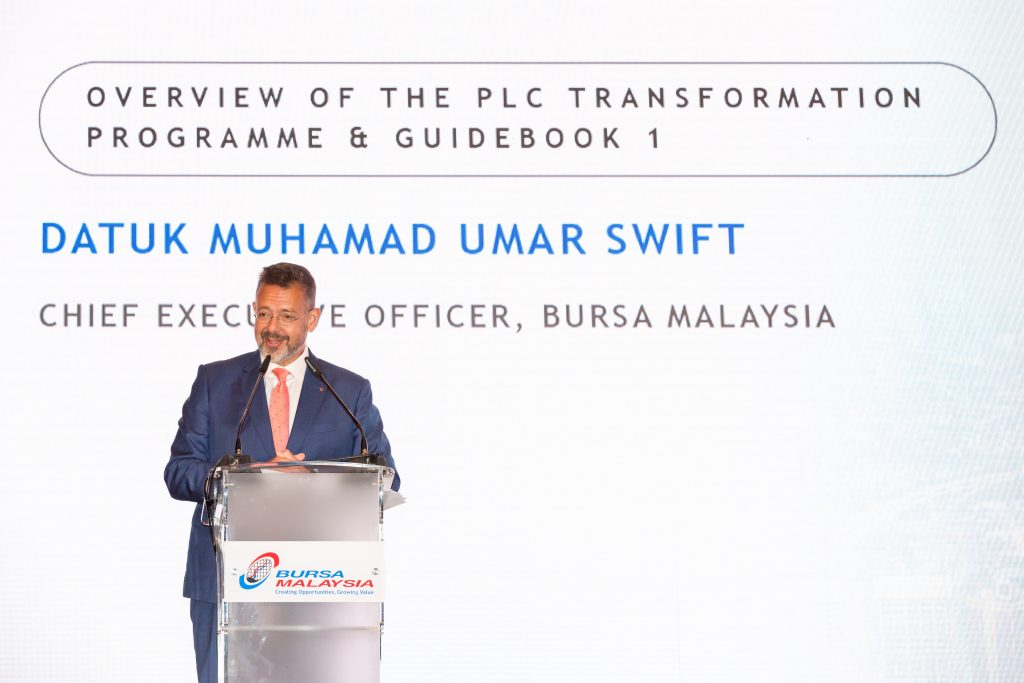 Launch of Public Listed Companies (PLCs) Transformation Programme
